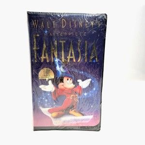 Walt Disney's Masterpiece Fantasia VHS Cassette Tape NEW SEALED
